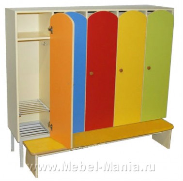 Шкаф детский, 5-ти секционный