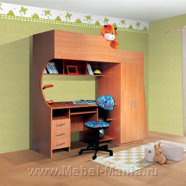 Детский комплекс Кораблик (вишня)