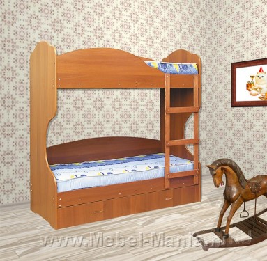 Детская кровать Командор с ящиками