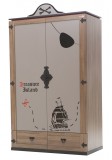 Шкаф 2-х дверный Captain CP-1002