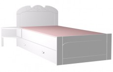 Бьянко Фиоре Кровать, 85x164x85/95x194x85/125x194x85 см