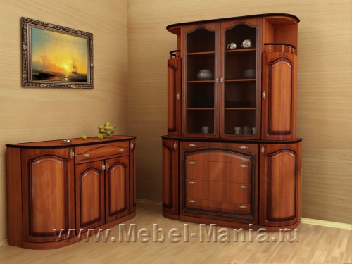 Буфет с гнутыми фасадами (Ставрополь)
