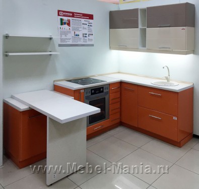 Кухонный гарнитур ИВ1171 с обеденной зоной