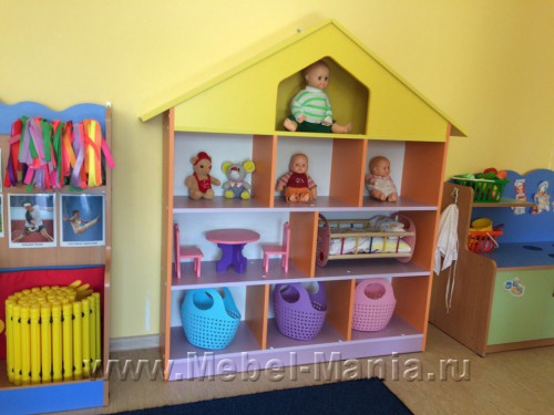 Стеллажи домики
