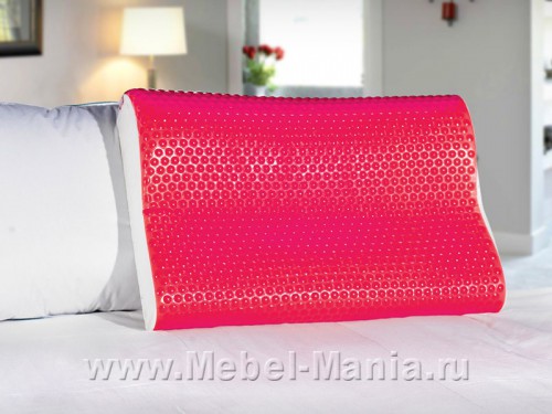 Подушка анатомическая Ecogel Contour Pink