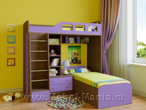 Двухярусная кровать Астра 4