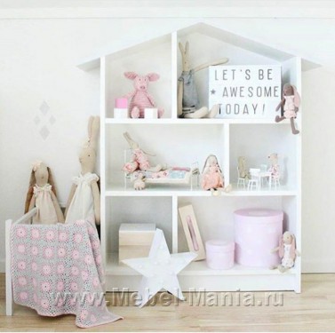 Детский стеллаж в виде домика 4Kids ST04