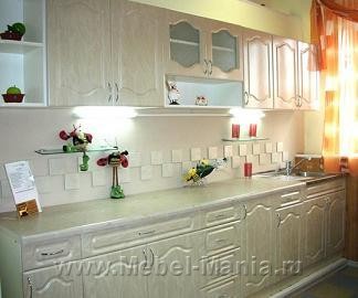 Кухонный гарнитур МДФ-Жемчуг классик