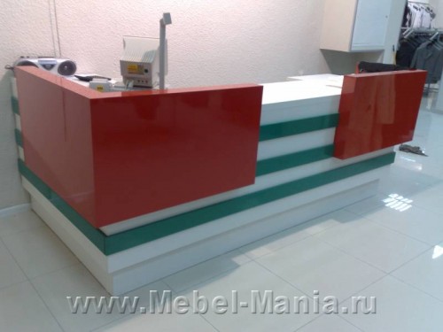Стойка ресепшен 2500х1000