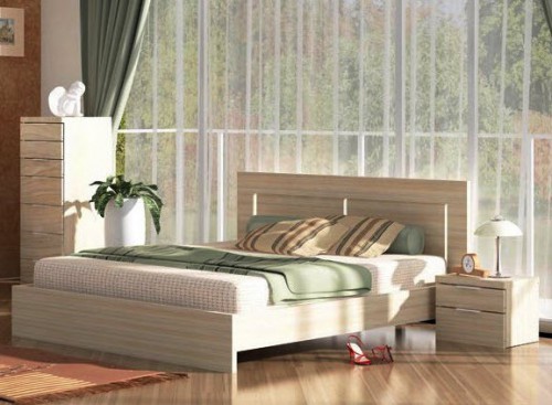 Кровать с ортопедической решеткой Сунна